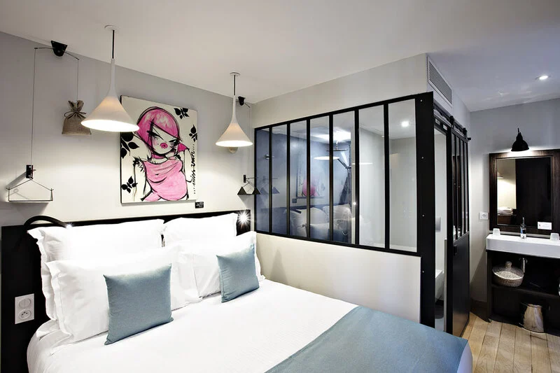 Double Premium room Villa du Taur Hotel central Toulouse